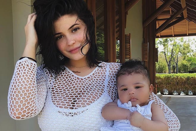 Kylie Jenner und Baby Stormi