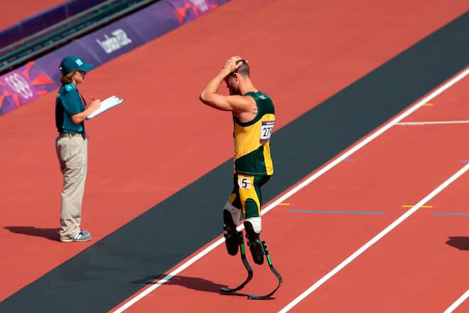 Oscar Pistorius Freundin erschossen Suedafrika Einbrecher Olympia