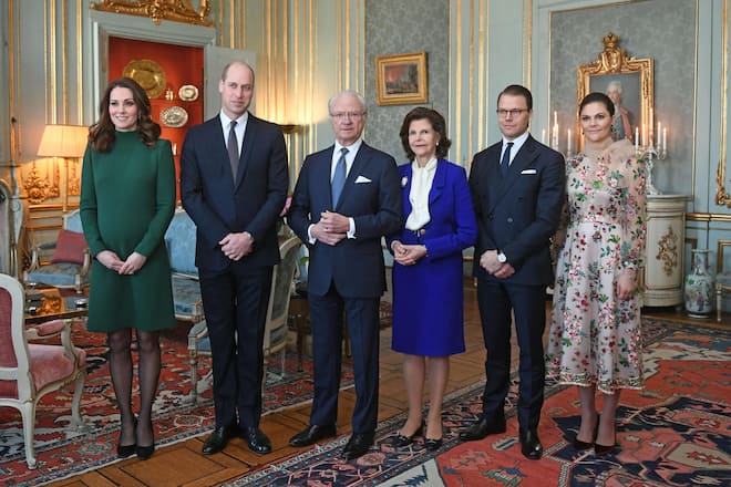 Kate und William in Schweden