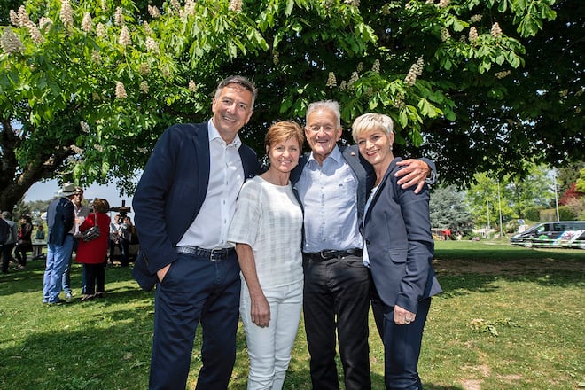 Erika Hess und Jacques Reymond