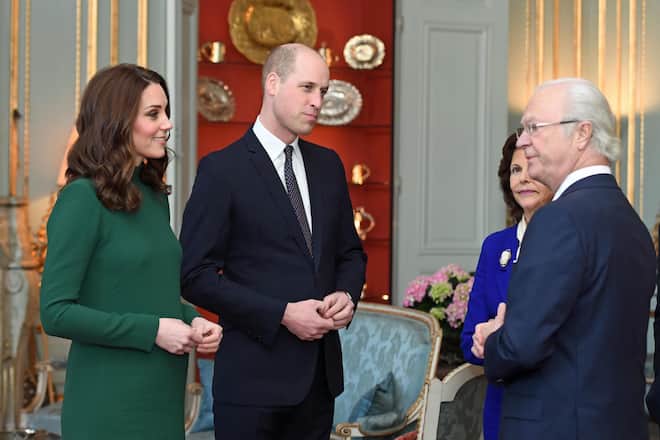 Kate und William in Schweden