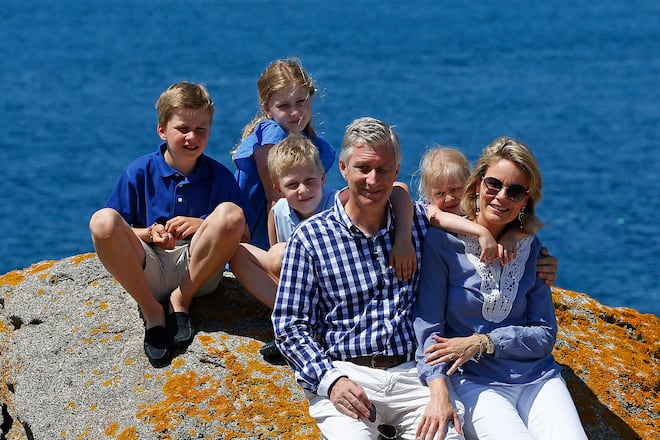 König Philipp mit Familie