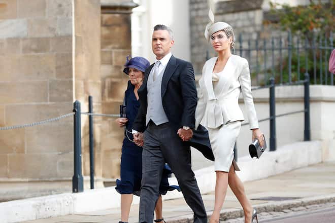 Robbie Williams und seine Frau Ayda Field Williams