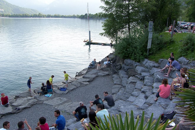 Unsere Lieblingsbadis: Lago Mio am Walensee in Weesen