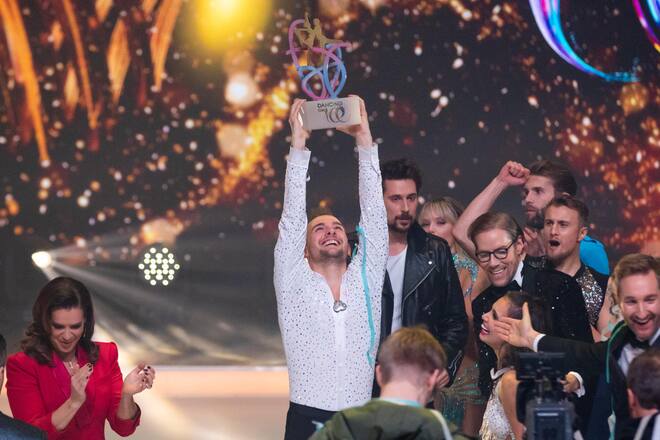 COLOGNE, GERMANY - DECEMBER 20: A general view during the finals of the television show "Dancing On Ice" on December 20, 2019 in Cologne, Germany. (Photo by Joshua Sammer/Getty Images)