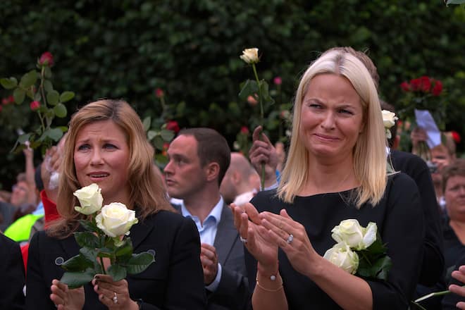 Mette Marit von Norwegen Hochzeit Hochzeitstag