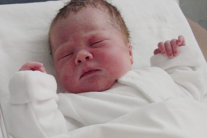 Das erste Foto von Prinzessin Amalia.