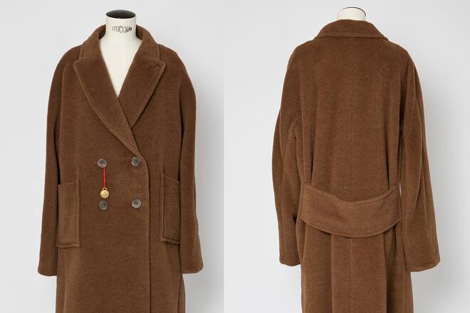 Oversize-Mantel aus Alpaca-Wolle von En Soie.