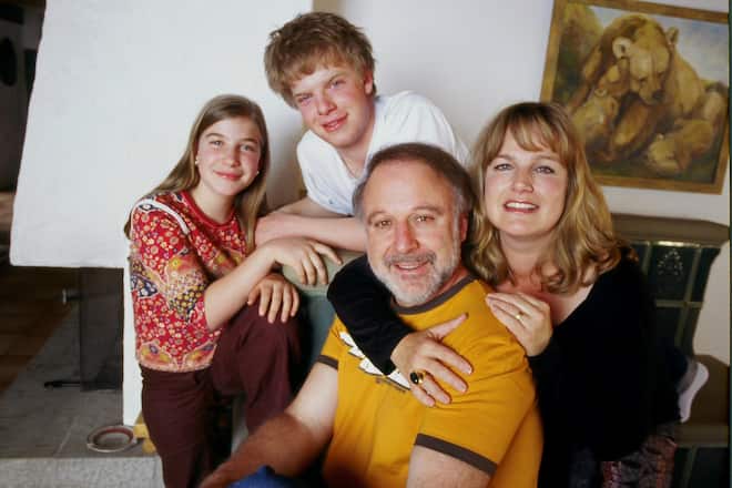 Peter Reber und Familie 2004