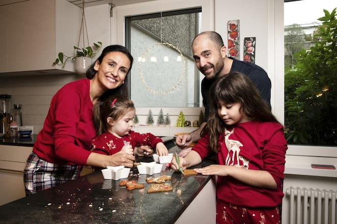 Wenn die Familie am Wochenende Zeit hat, backt sie Weihnachtsguetsli oder Muffins. «Das ist unsere Tradition», erklärt Irem Aydin.