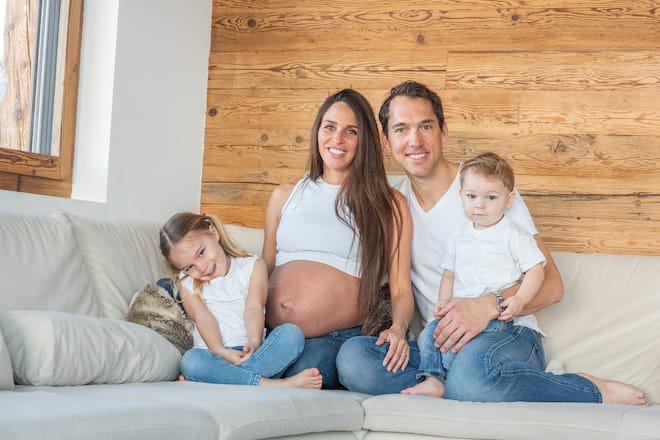 Carlo Janka, Jennifer Janka, Ellie und Lio