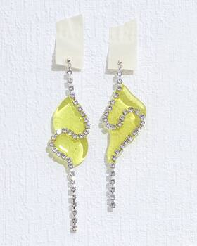 Crystal Chains Earrings