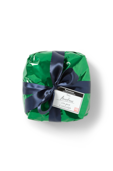 Panettone con pere e cioccolato